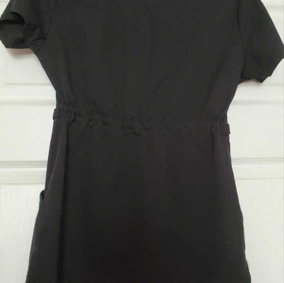 Cherokee Women's Junior Fit Mock Wrap Scrub - Picture 2 of 4